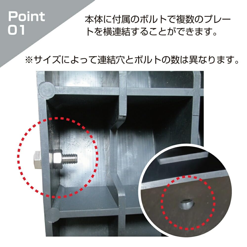 Amazon.co.jp: ホップストア ジョイステップ 段差スロープ 幅60cm×高さ
